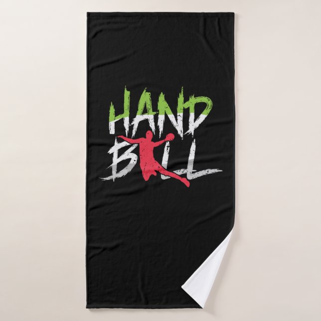 Saut de handball (Serviette de bain)