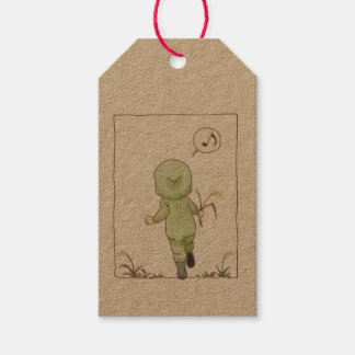 Sauter avec les étiquettes cadeaux foxtail