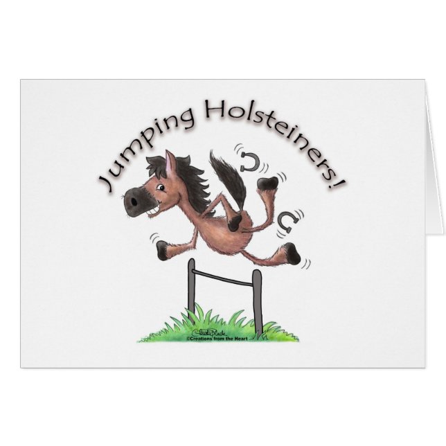 Sauter les Holsteiners ! (Devant horizontal)