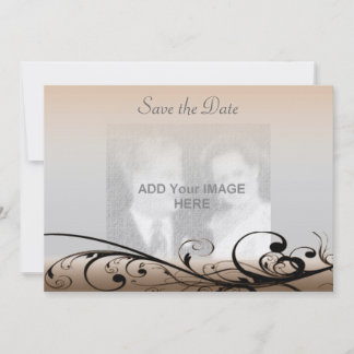 Sauts Enregistrer La Date Invitation