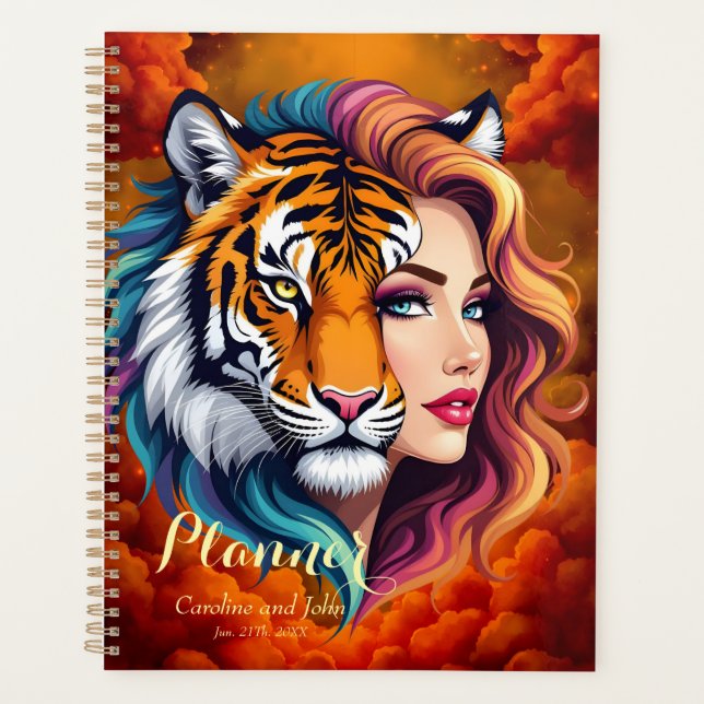 Sauvage intérieur – Déesse de l'esprit du tigre.  (Devant)