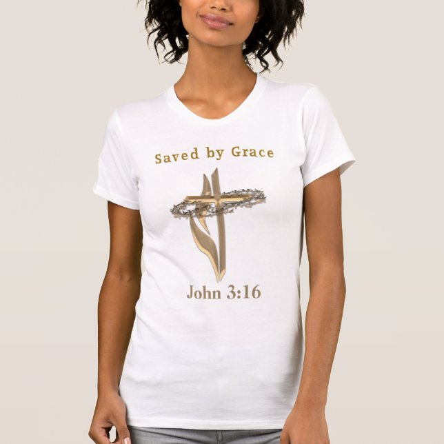 Sauvé par la grâce T-shirt (Devant)