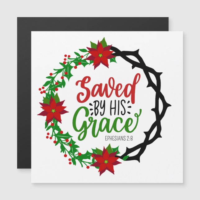 Sauvé par Sa grâce (Devant / Derrière)