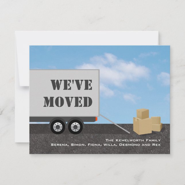 Sauvegarde des Faire-part de déplacement (Devant)