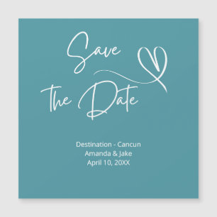 Sauver la date de mariage de destination
