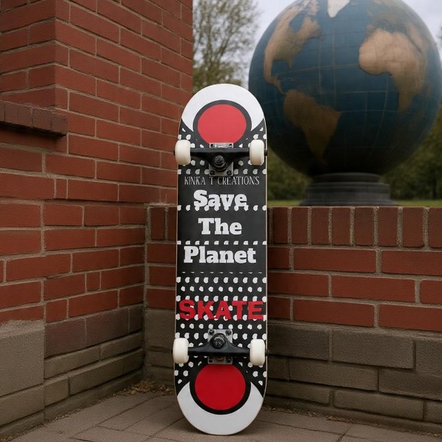 Sauver La Planète Skate Skateboard (Créateur téléchargé)