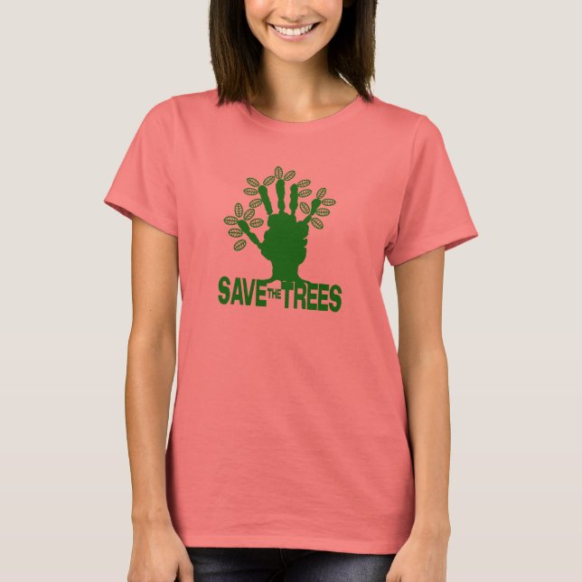SAUVER LE T-shirt ARBRES (Devant)
