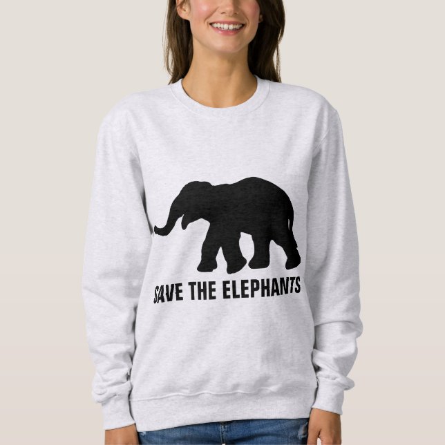 SAUVER LES T-shirts et sweatshirts ELEPHANTS (Devant)