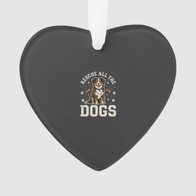 Sauver Tous Les Chiens Vintage Chien (devant)