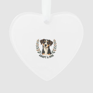 Sauver une vie Adopter un chien Illustration vinta