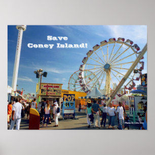 Sauvez Coney Island ! Affiche