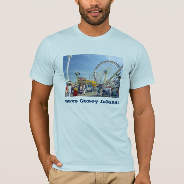 Sauvez Coney Island ! T-shirt adulte (Devant)