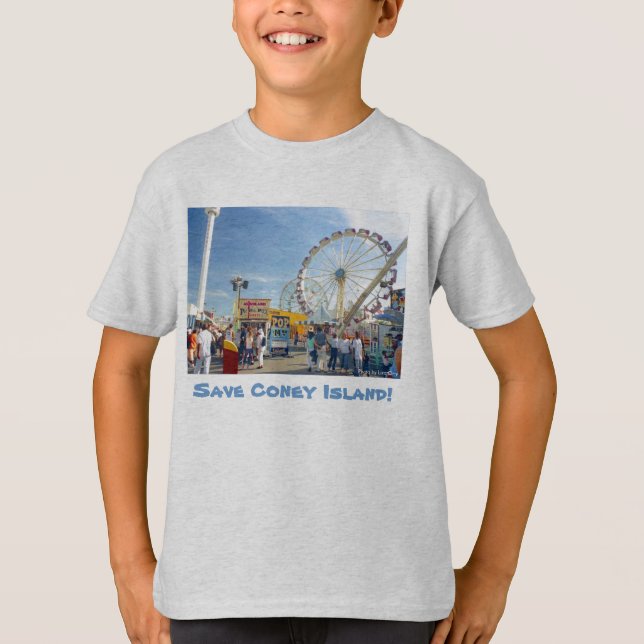 Sauvez Coney Island ! T-shirt enfant (Devant)