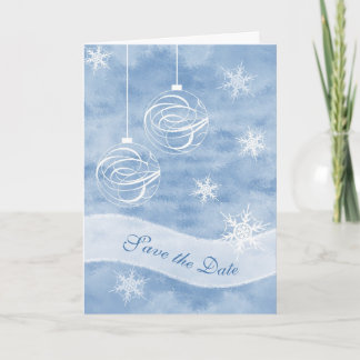 Sauvez la carte de Noël de date