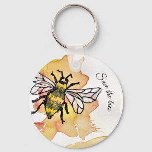 Sauvez la conception pour aquarelle de porte-clés
