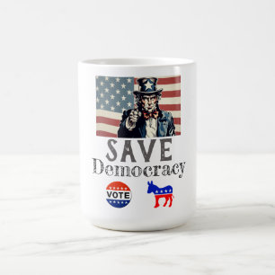 Sauvez la démocratie café Mug