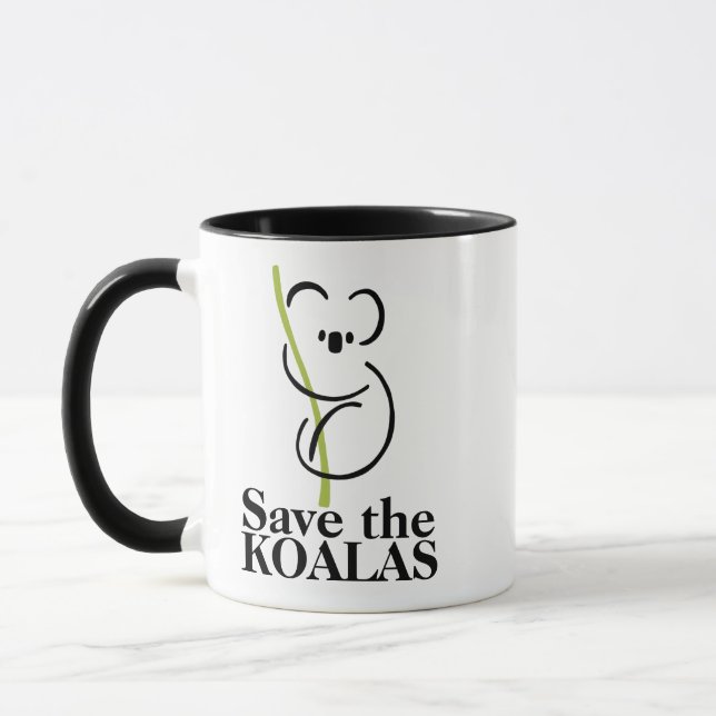 Sauvez la Mug de Koalas (Gauche)