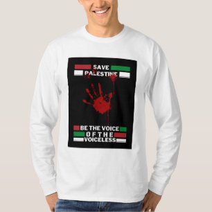 Sauvez la Palestine T-shirt pour hommes Palestin