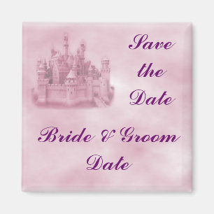 Sauvez la princesse Wedding Magnets de date
