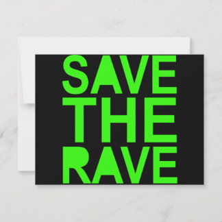 Sauvez la rave verte NU RAVE raver 80s scène