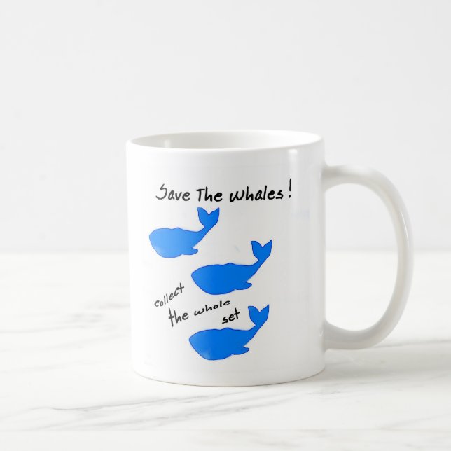 Sauvez la tasse de baleines (Droite)