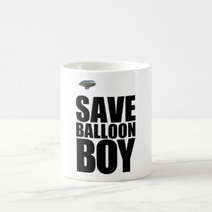 SAUVEZ la tasse de GARÇON de BALLON
