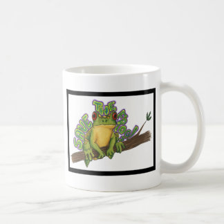 Sauvez la tasse de grenouilles