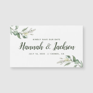 Sauvez l'aimant de Greenery* de date *Lovely