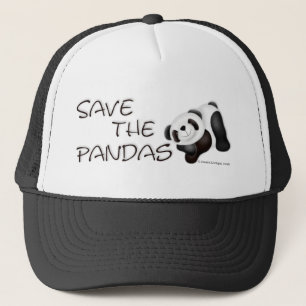 Sauvez le casquette de pandas