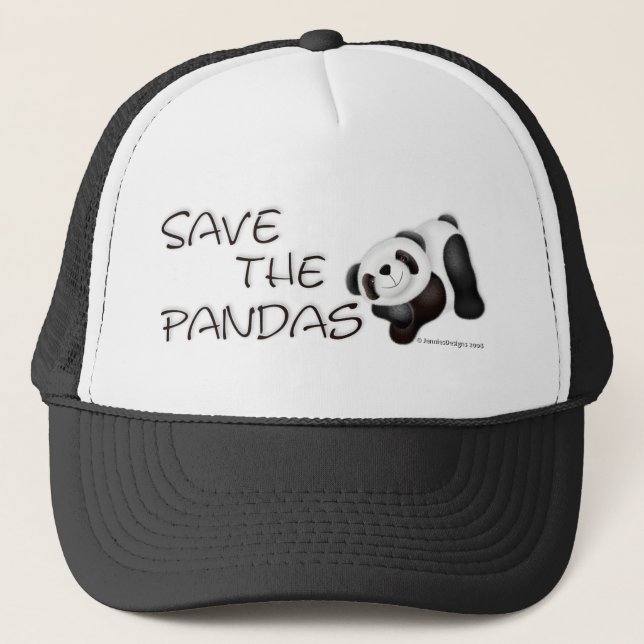 Sauvez le casquette de pandas (Devant)
