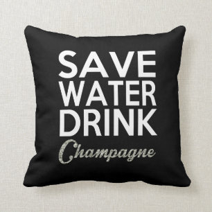 Sauvez le coussin de Champagne de boissons de