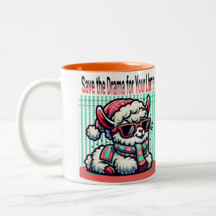 Sauvez le drame pour votre Llama Mug Drôle Llama