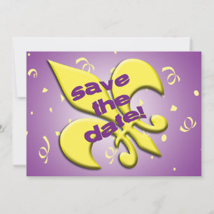 Sauvez le faire-part de Fleur de Lys Wedding de