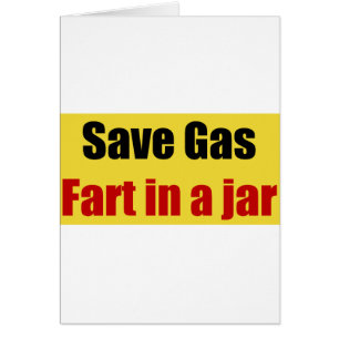 Sauvez le pet de gaz dans un pot