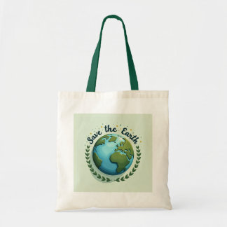 Sauvez le sac écologique Earth-Design