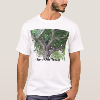 Sauvez le T-shirt d'arbres