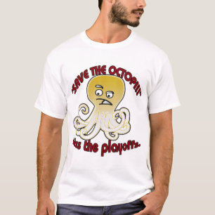 Sauvez le T-shirt de poulpes