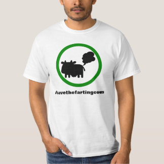 Sauvez le T-shirt de vaches de péter
