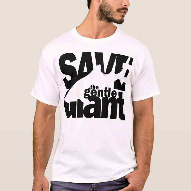 Sauvez Le T-shirt Requin Baleine (Devant)