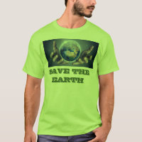 Sauvez le T-shirt Terre