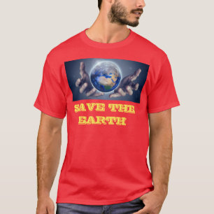 Sauvez le T-shirt Terre