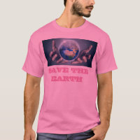 Sauvez le T-shirt Terre