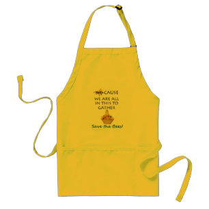 Sauvez le tablier d'abeilles ensemble