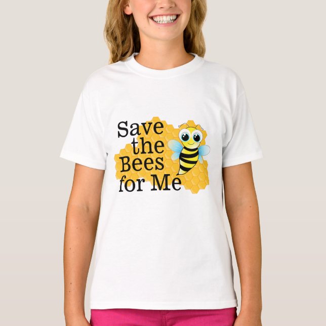 Sauvez les abeilles pour moi le T-shirt de la (Devant)