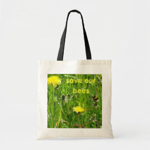 sauvez notre sac fourre-tout à abeilles