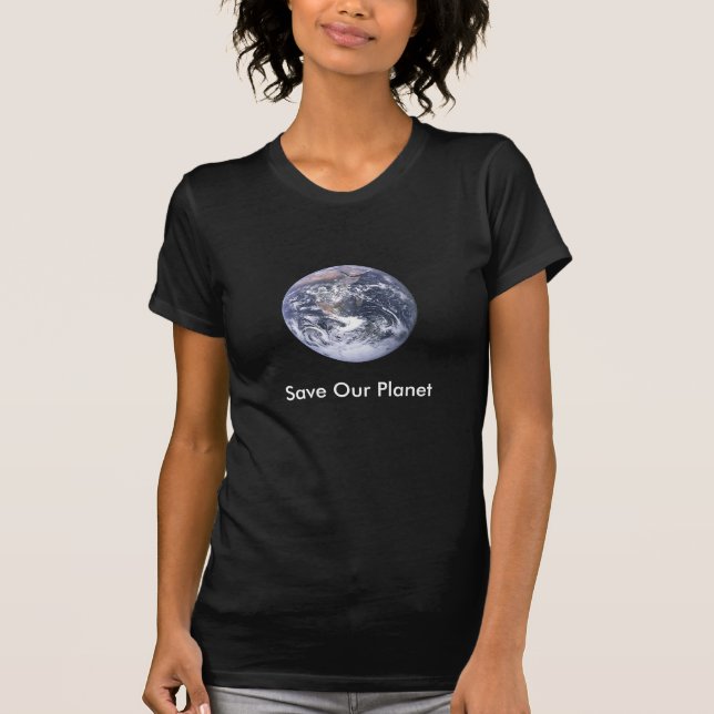 Sauvez notre T-shirt de planète (Devant)