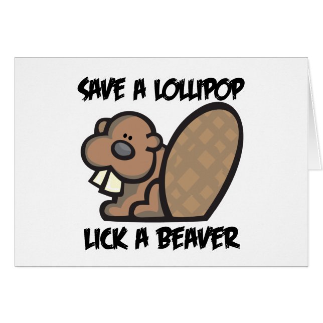 Sauvez une Lollipop Lick a Beaver (Devant horizontal)
