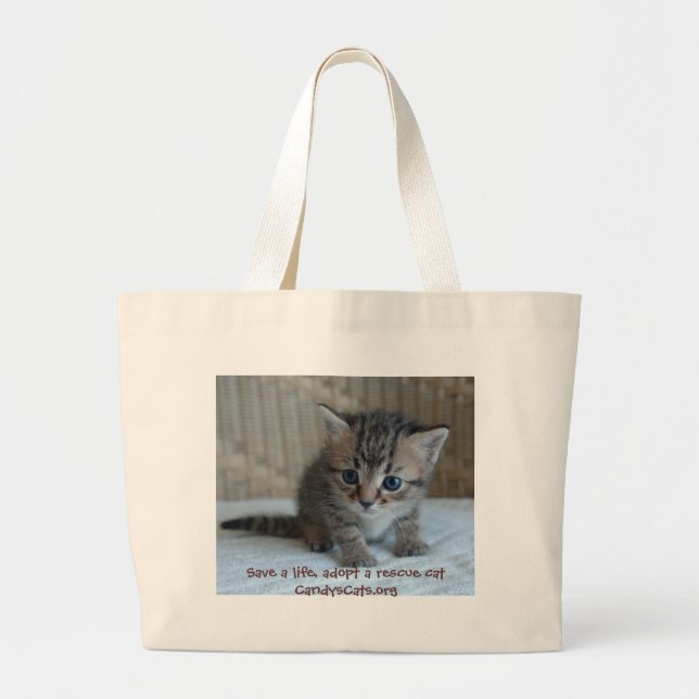 Sauvez une vie, adoptez un sac de chat de (Devant)