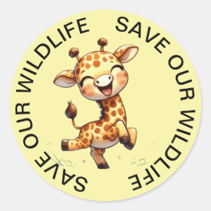 Sauvons nos Stickers Faune, Graphique en Giraffe