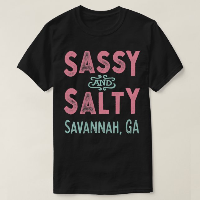 Savannah Georgia Sassy Souvenir Pullover  (Design devant)